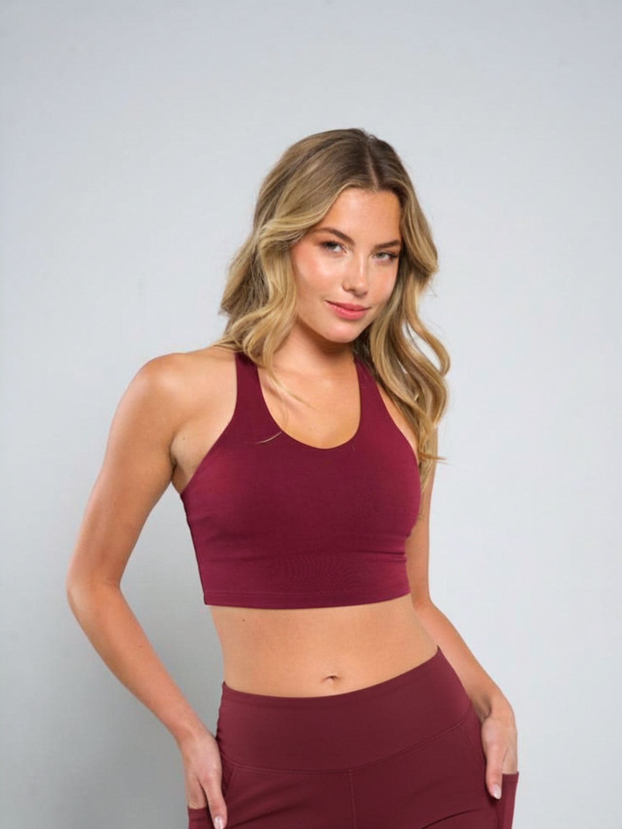 The Foundation Bra in Wine