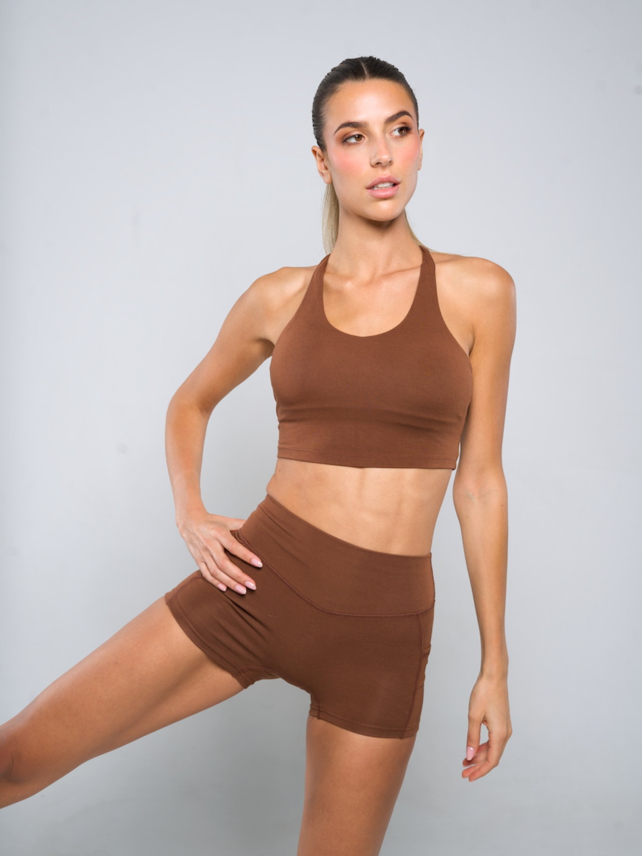 The Studio Short in Mocha