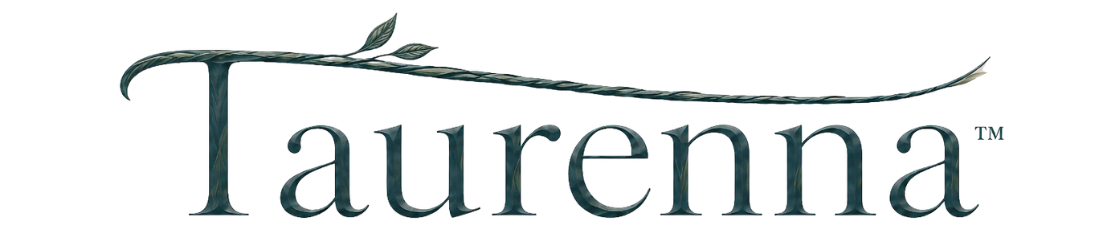 Taurenna logotype &mdash; proprietary regenerated hemp activewear fabric by Valinor Active